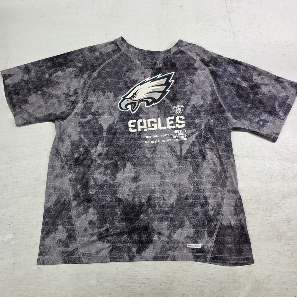 NFL‎ Equipment Philadelphia Eagles Reebok Men's Gray Camo Athletic T-Shirt Sz L